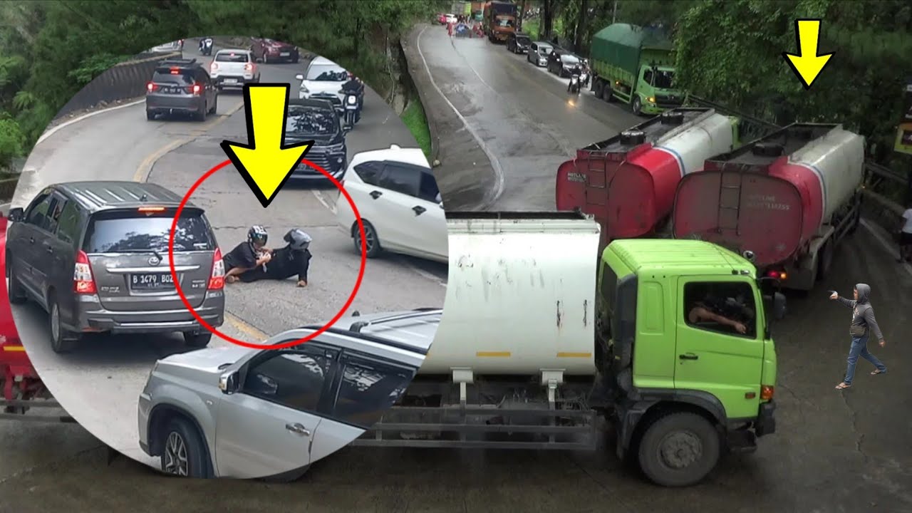 AKIBAT TUMPAHAN SOLAR !!! Sopir Truk Terlalu Memaksakan Situasi Makin Memburuk Di Sitinjau Lauik