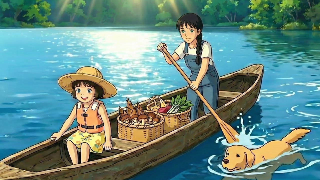 Peaceful River Village Life: Harvesting, Cooking & Slow Living 🥘