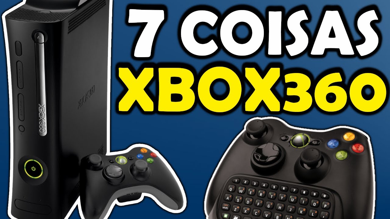 7 Coisas sobre o Xbox360 - Curiosidades de consoles