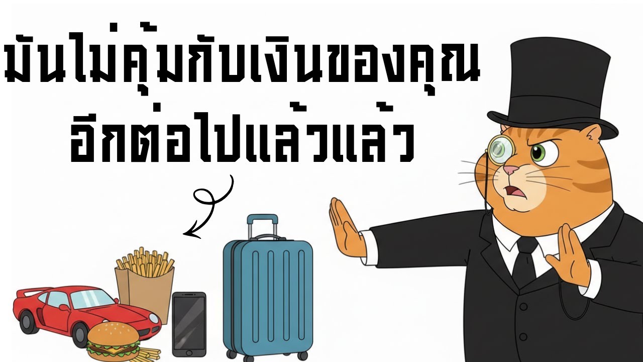 9 สิ่งที่ไม่คุ้มค่ากับเงินคุณของคุณอีกต่อไปแล้ว (ระวังอย่าติดกับดัก)