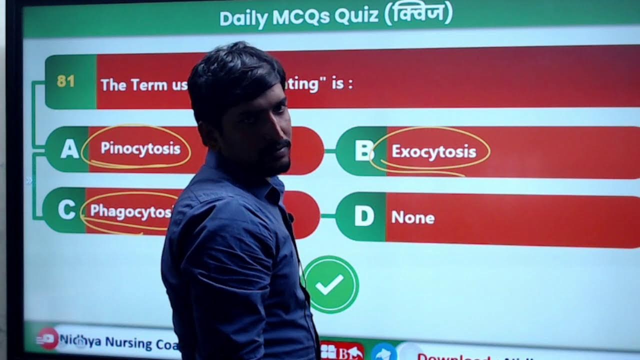 Anatomy & Physiology MCQ'S || Part-2 || Nursing Competitive Exams