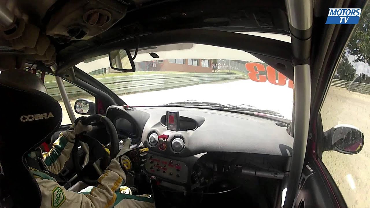 Championnat de France Rallycross -- manche 4 Faleyras : caméra embarquée Adeline Sangnier