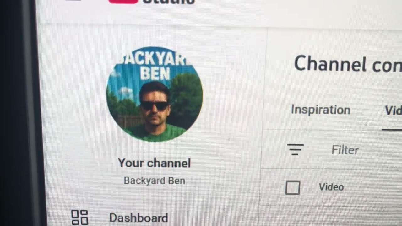GOOD START YOUTUBE CHANNEL Welcome to Backyard Ben!      Enjoy!