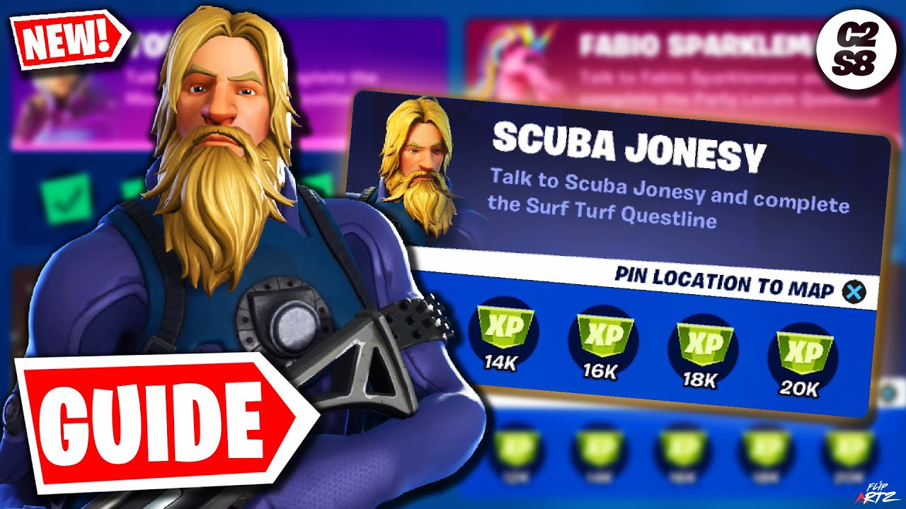 Scuba Jonesy Challenges Guide 