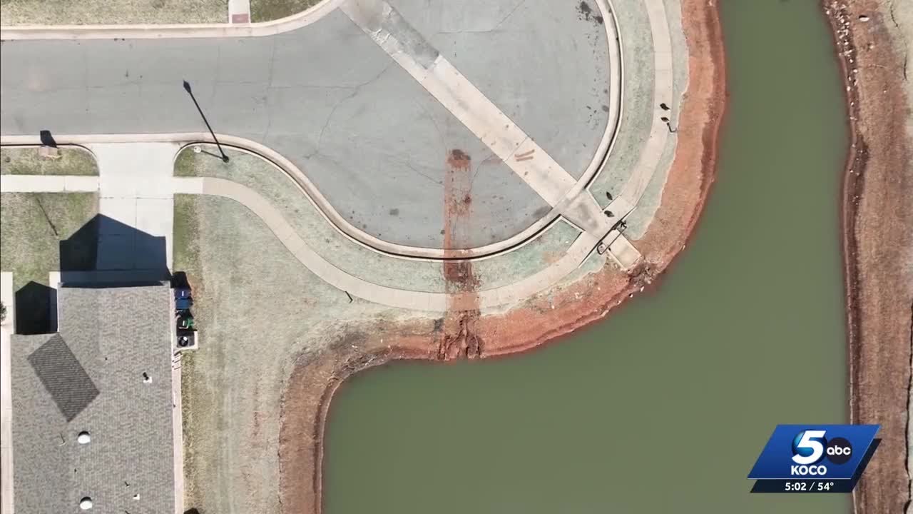 Woman dies after car crashes into same OKC neighborhood pond that killed 2 in 2014