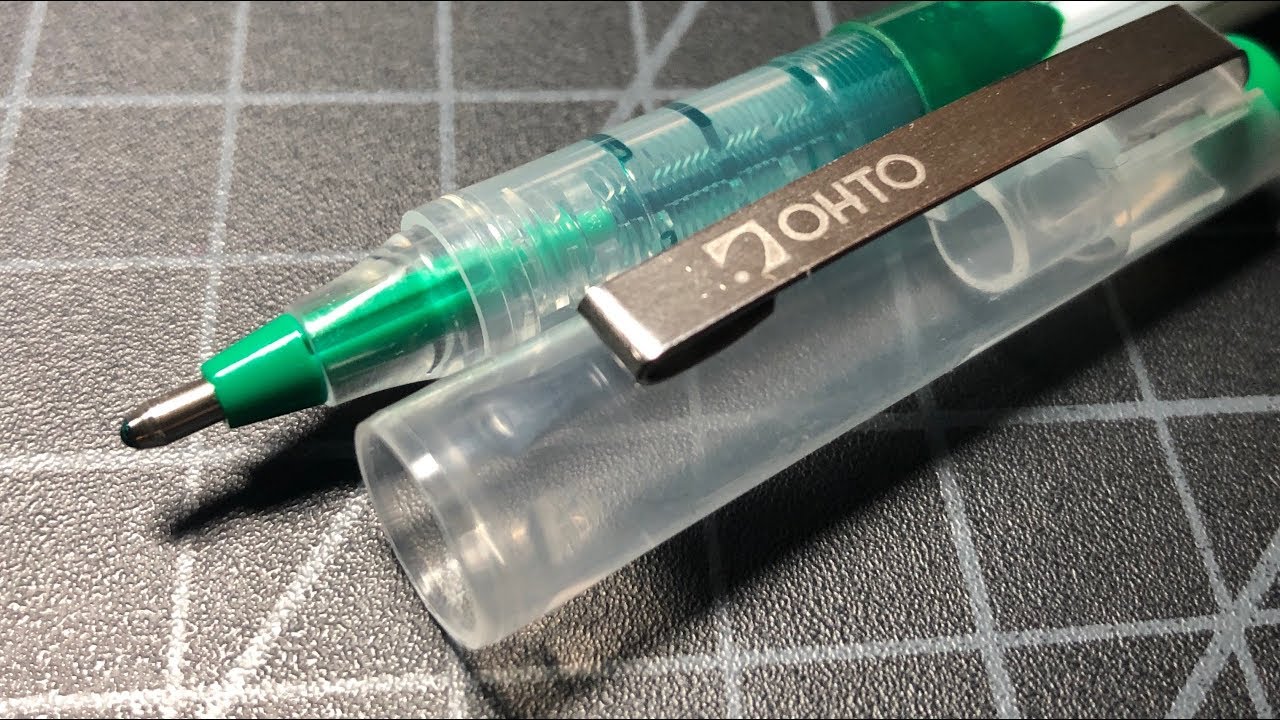 Ohto Fude Pen Review (1.5mm Rollerball!)