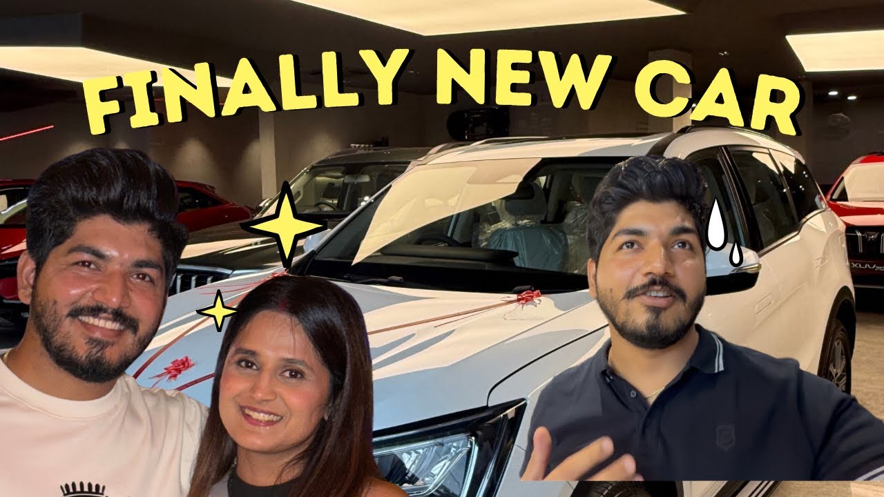 Finally new car aayi sanjana ke bday wale din || xuv700
