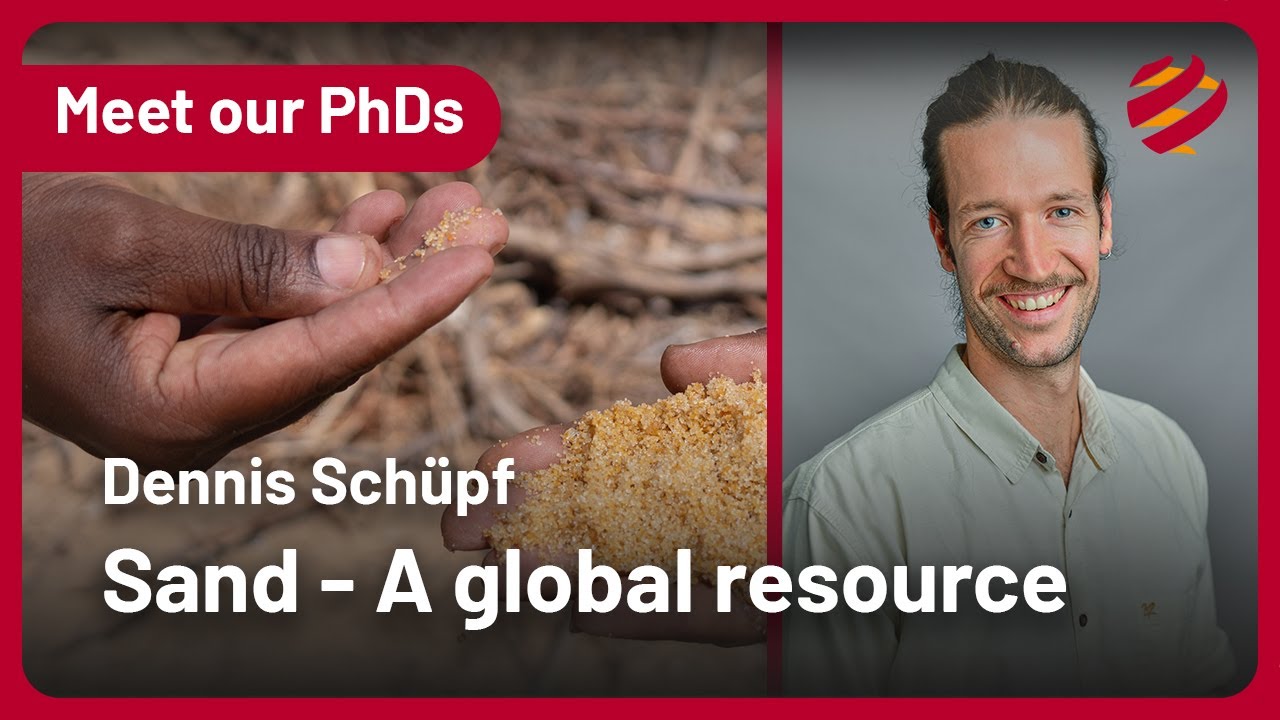 Meet our PhDs at IDOS |  Episode 1 | Dennis Schüpf | Sand | After water the most used resource |