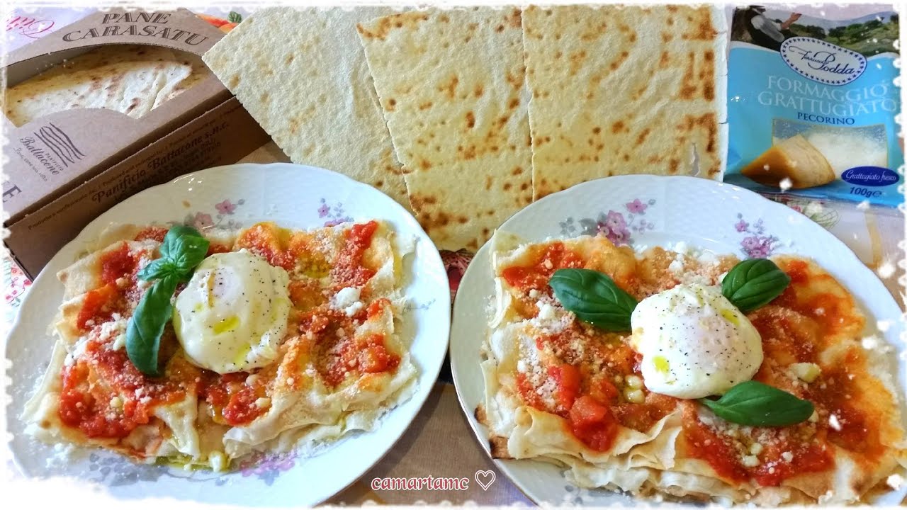 RICETTA SARDA: SU PANI FRATTAU | Millefoglie Di Pane Carasau e Pecorino | FOOD RECIPE SARDINIA