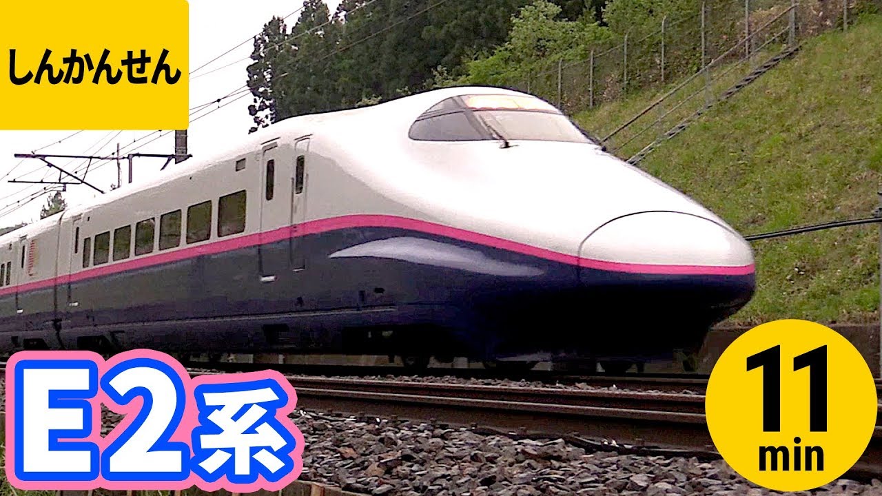 【しんかんせん】E2系 新幹線【はやて・やまびこ・なすの・とき・たにがわ】東北・上越新幹線 走行シーンまとめ〈11分〉Super-Express Shinkansen