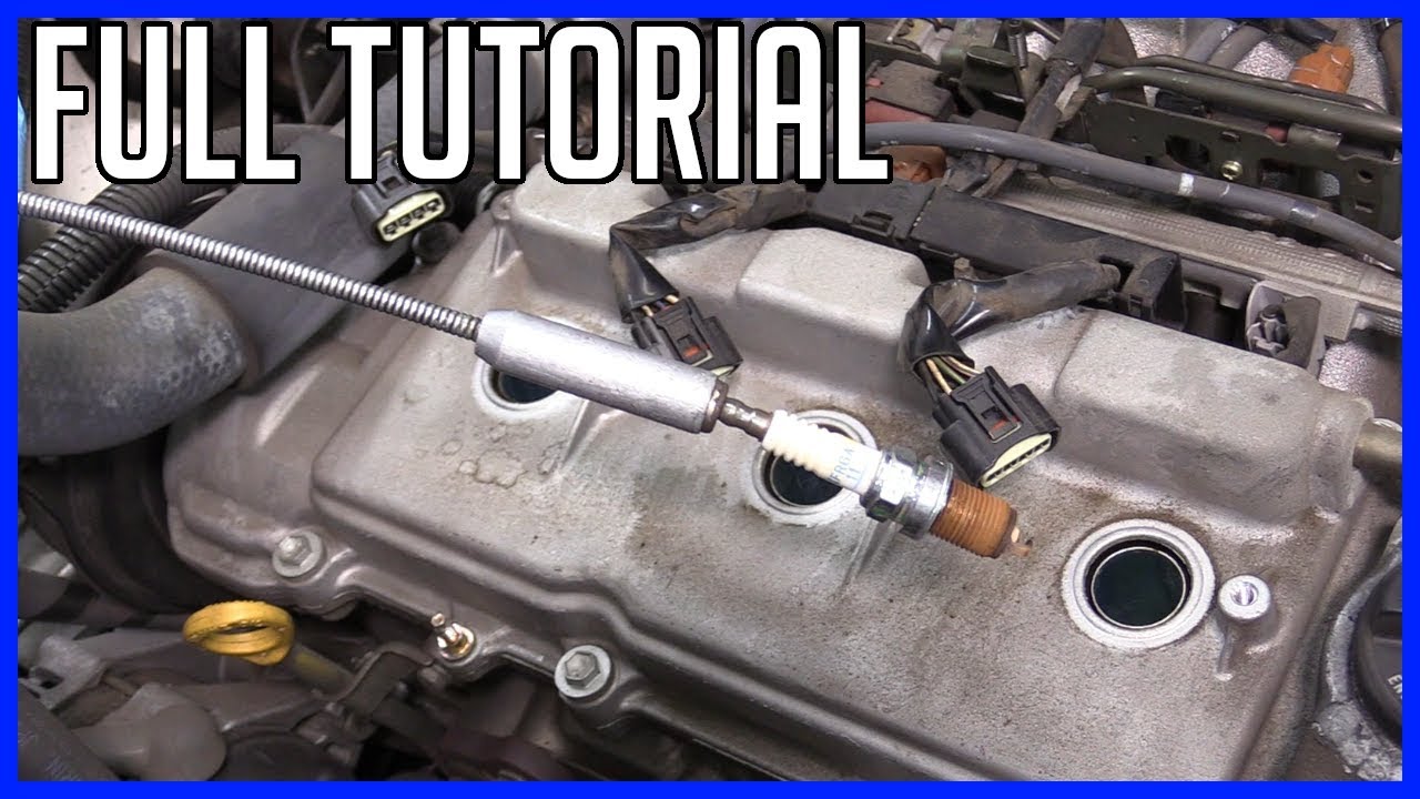How to Replace Spark Plugs Toyota Highlander V6 2000-2007