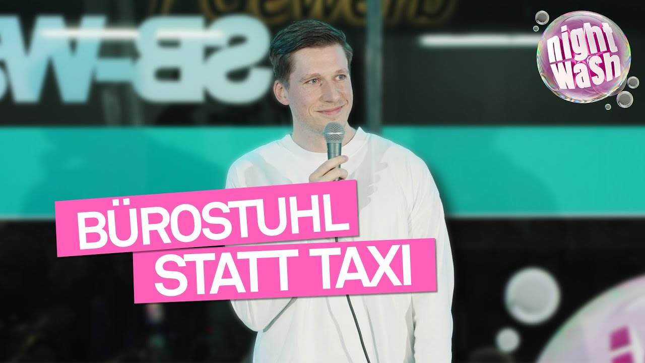 Alkohol am Bürostuhl-Steuer - Björn von Morgenstern | NightWash Talent Award