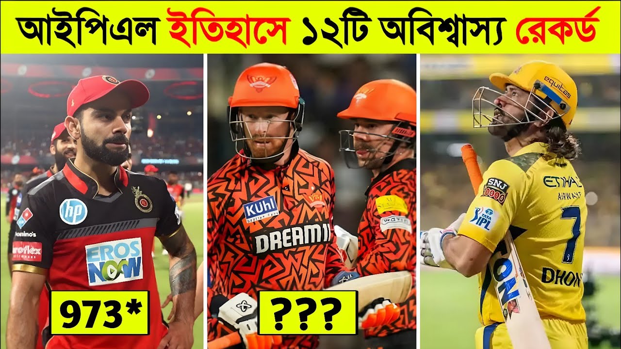 12-Unbreakable Record In Ipl l 12 Unbreakable Records In IPL ll Cric-Fact