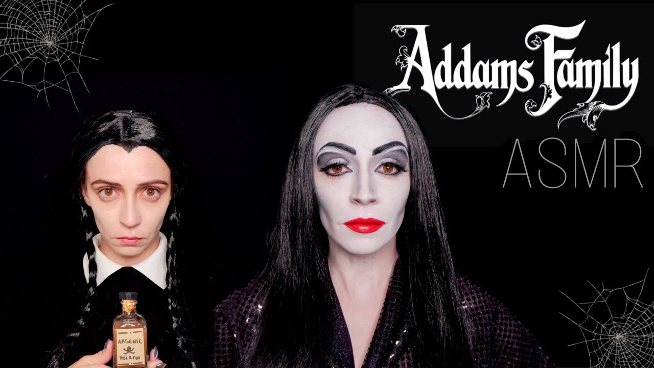 ASMR PORTUGAL: ADDAMS FAMILY | MORTICIA & WEDNESDAY roleplay