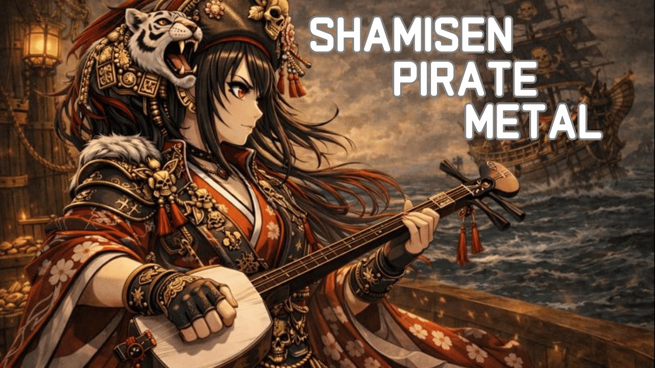 SAMURAI PIRATE METAL ☠️ Shamisen × Celtic