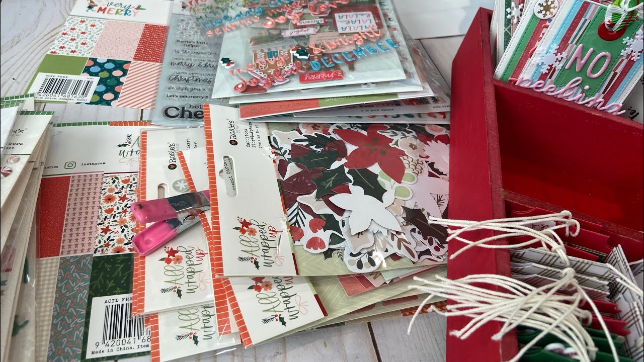 Christmas Tag Series Paper Collections