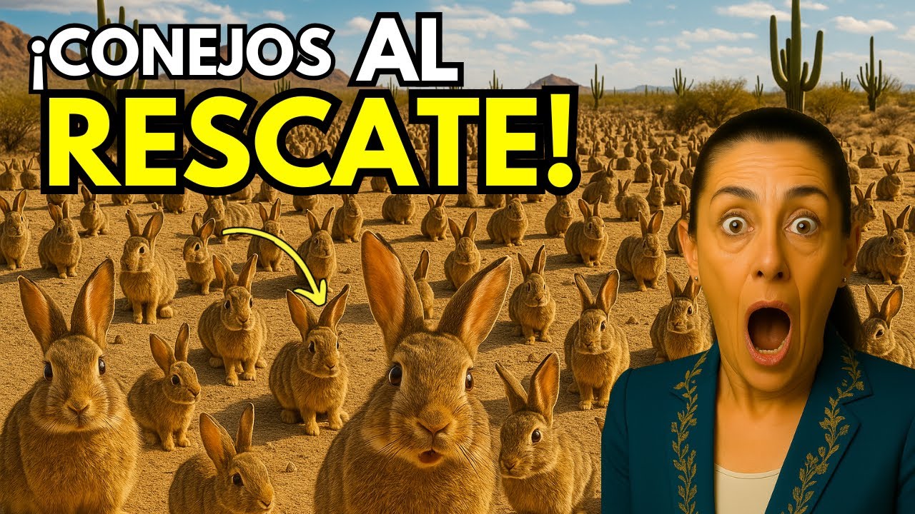 MILLONES de CONEJOS están RECUPERANDO el DESIERTO de SONORA MÉXICO 🐇🌵
