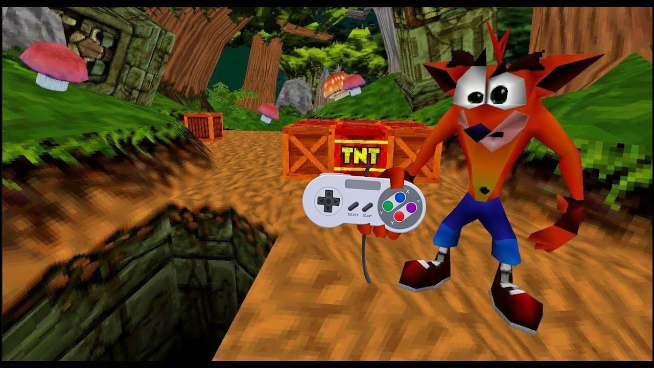 CRASH BANDICOOT SUR SNES