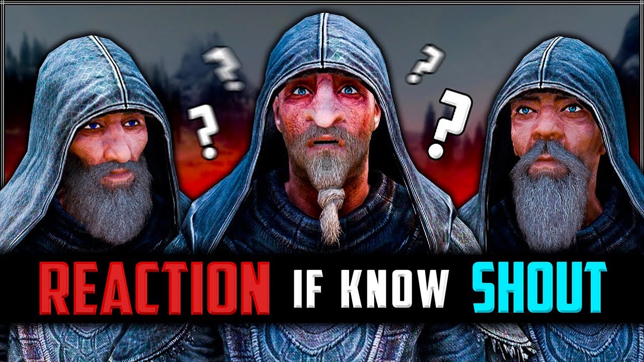 Skyrim ٠ The Greybeards' Reaction If You Already Know the Shout
