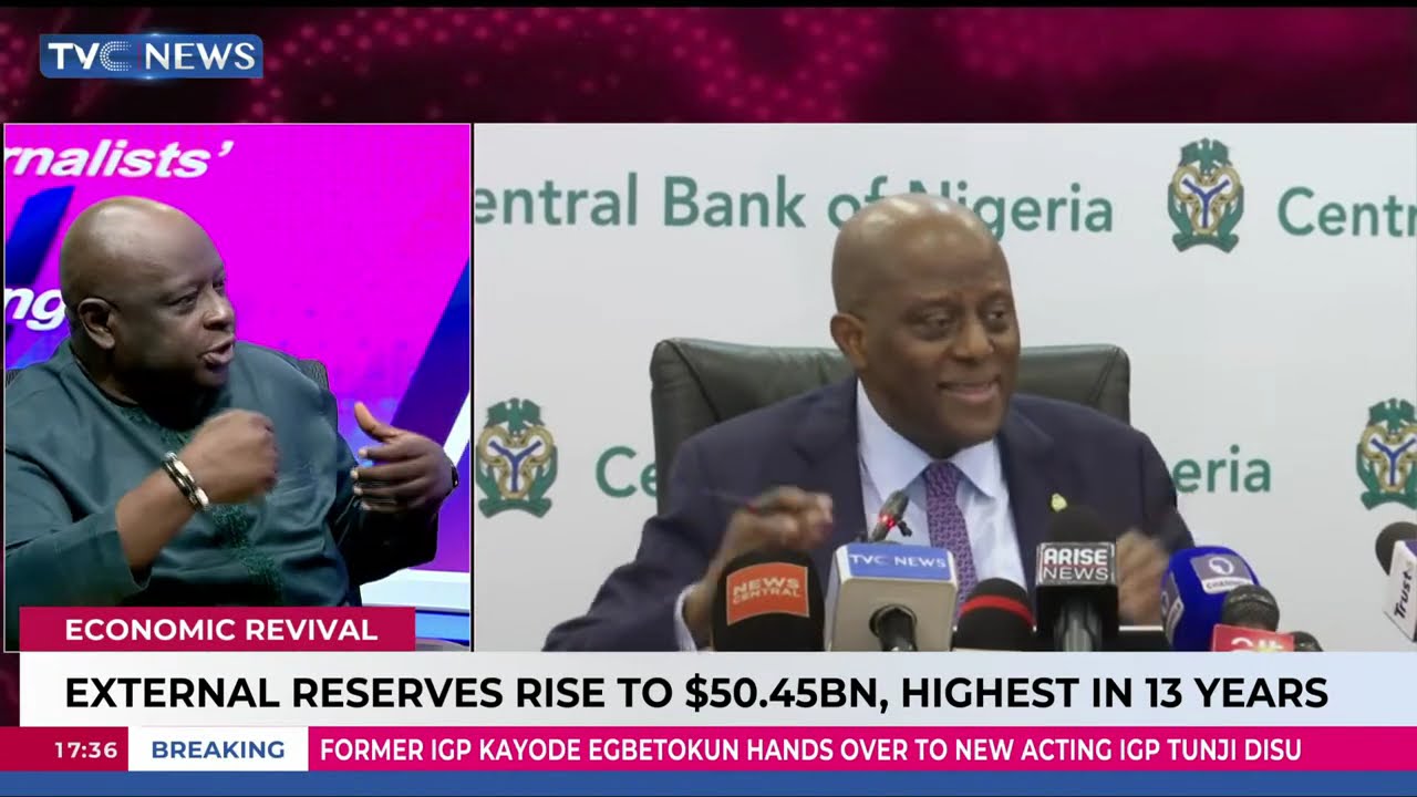External Reserves Rises To $50.45BN, Highest In 13 Years