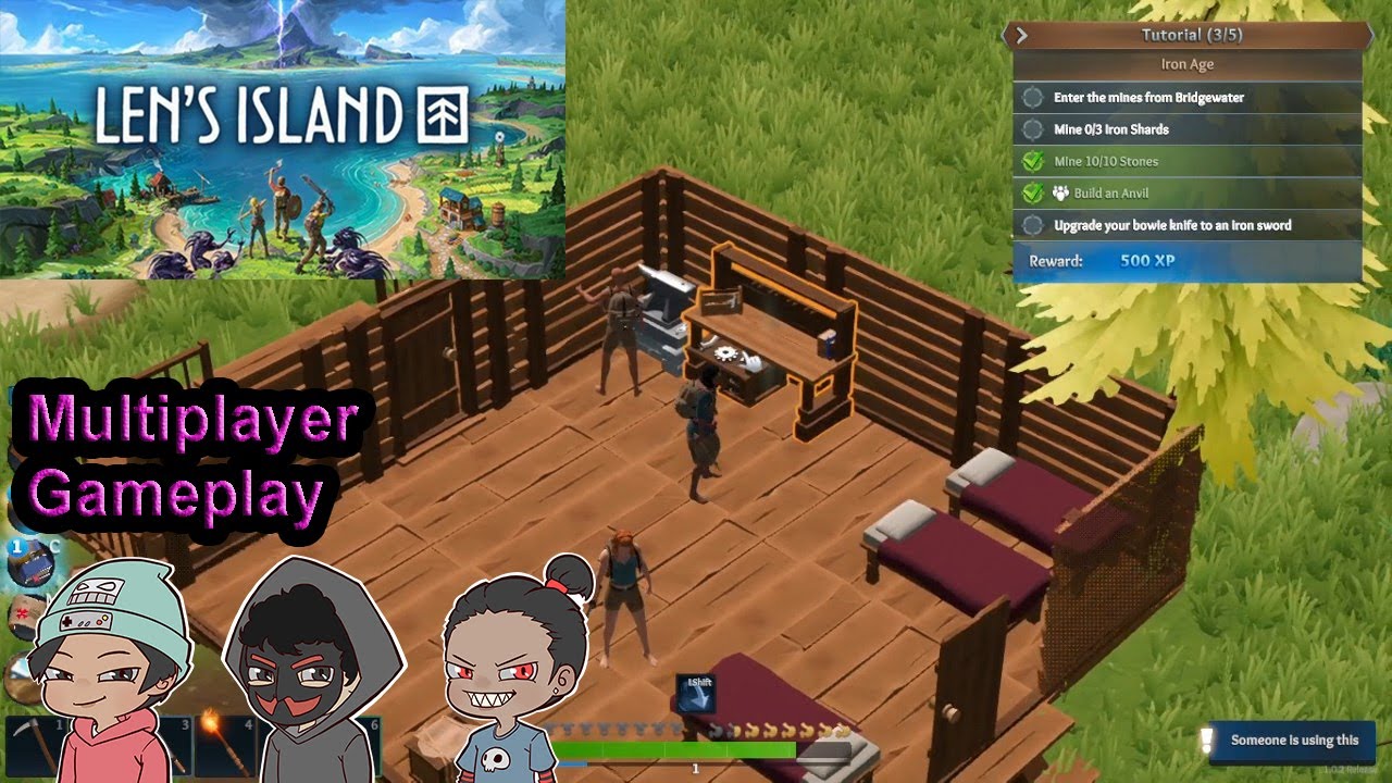 Len's Island | PC | Multiplayer Gameplay