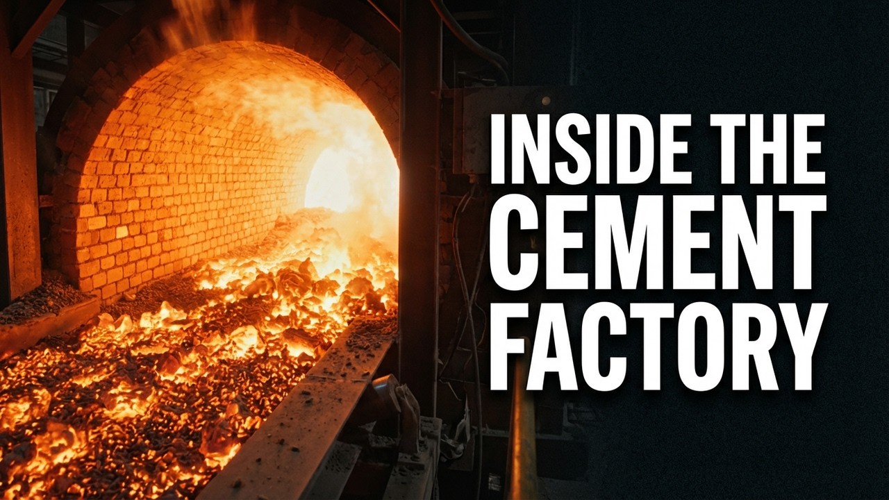 The Incredible Process of Making Cement | Full Industrial Production