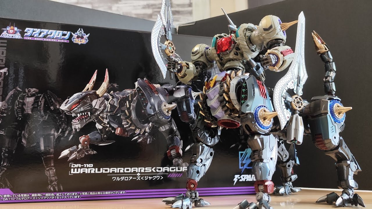Simple Review! T-SPARK DIACLONE  DA-110 Waldaroers Jaguwa with DA-106  Warudalegion Geist