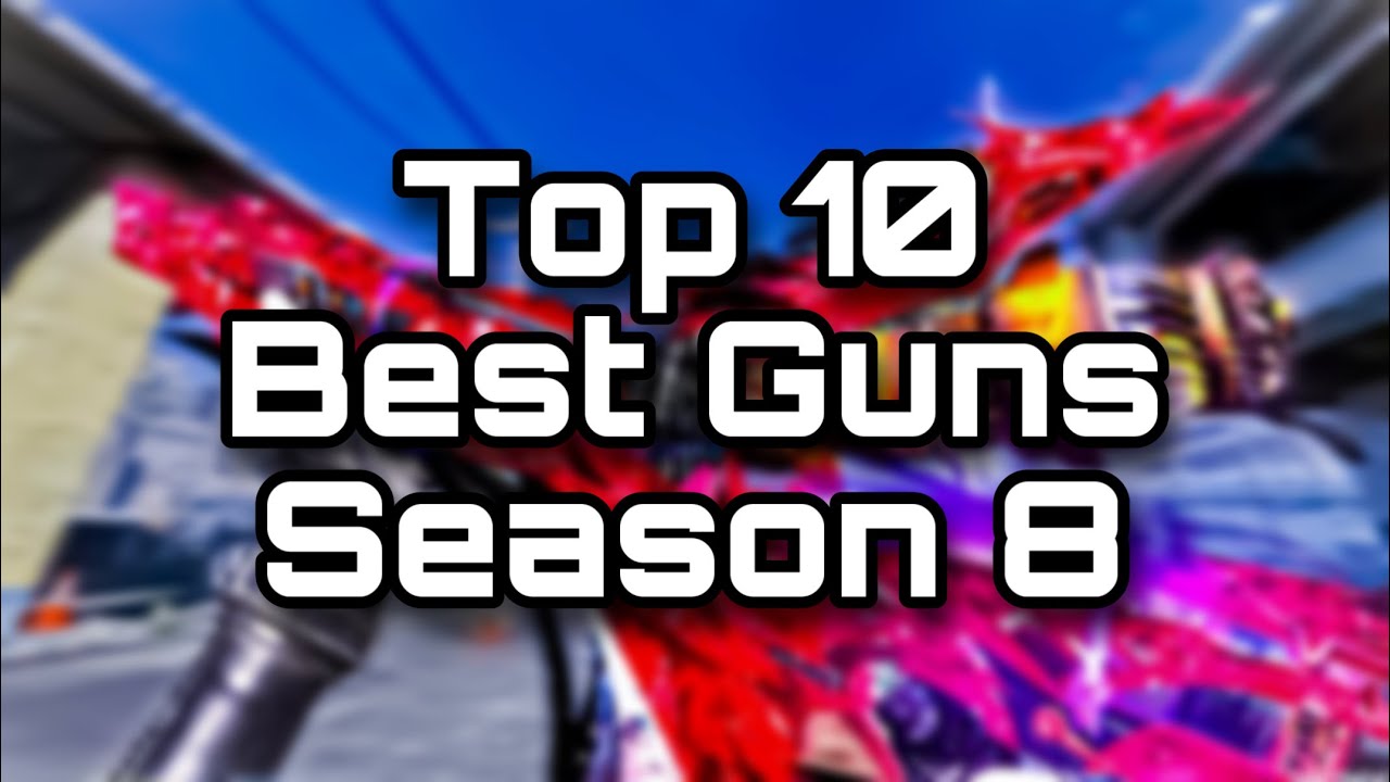 Top 10 Best Guns in COD Mobile Season 8! Best Gunsmith + Loadout
