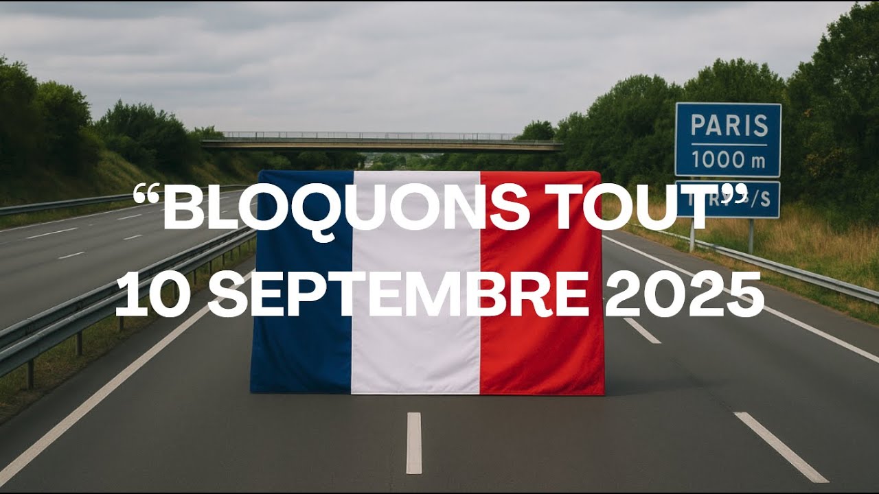 Blocage du 10 septembre 2025 : la France paralysée ?