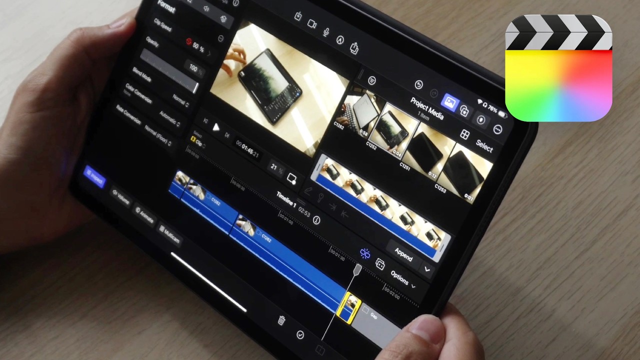 Final Cut Pro for iPad tutorial: Creating a video from scratch.