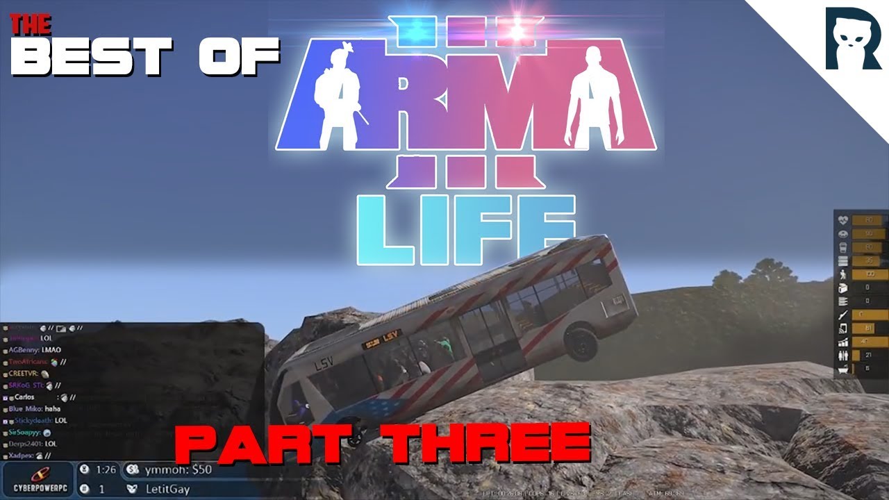 The Best of ArmA 3 Life - Part 3 - 200k subs special