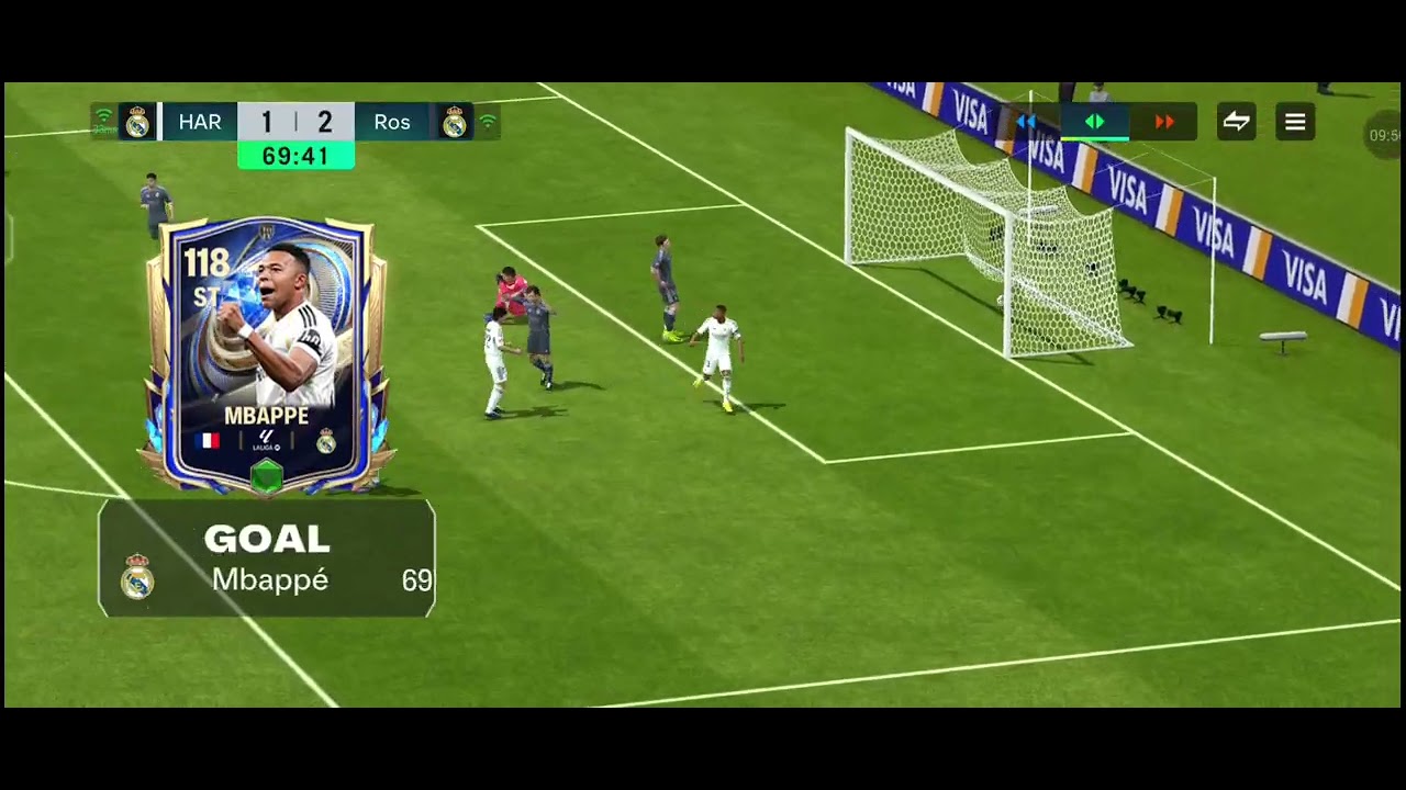 Playing FC mobile 