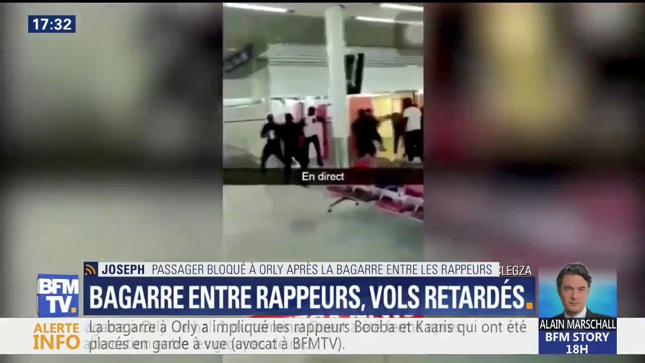 Bagarre de Booba et Kaaris à Orly: 