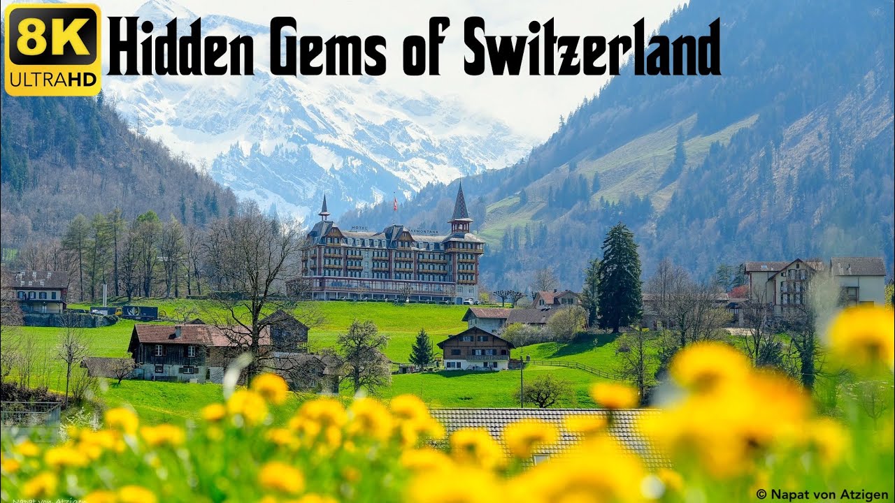 [ 8K ] Hidden Gems of Switzerland - Flüeli Ranft Village Sachseln | Walk Tour 8K Ultra HD Video