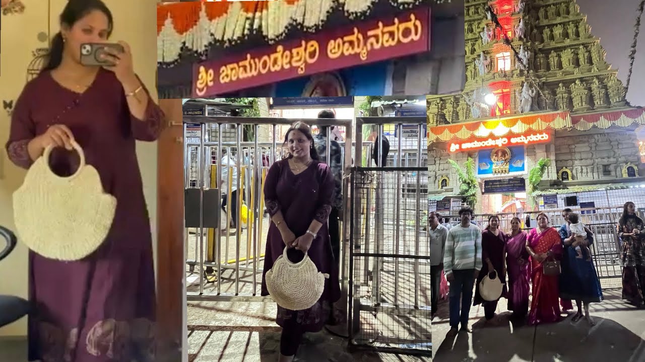 Ashada shukravara chamundeshwari Temple 🙏🏻.#viralvideo #famousshorts #youtube #instagram #video