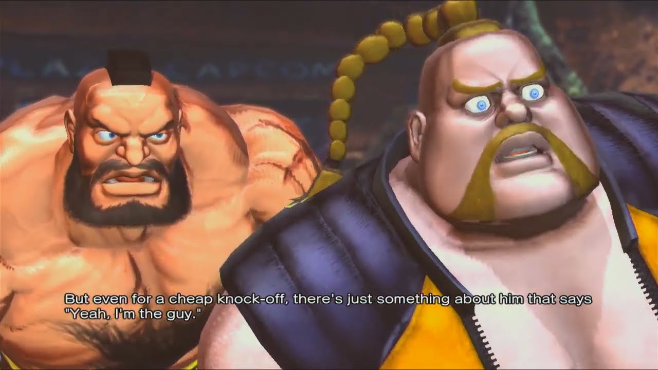Street Fighter X Tekken rival Street Fighter cutscenes