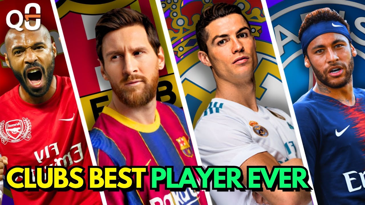 Football GOATs: The GREATEST PLAYER EVER of EVERY CLUB👑⚽|| QuizzUp18