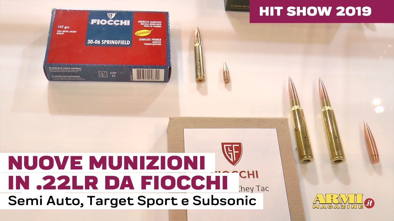 Tre nuove munizioni in .22Lr da Fiocchi | Hit Show 2019
