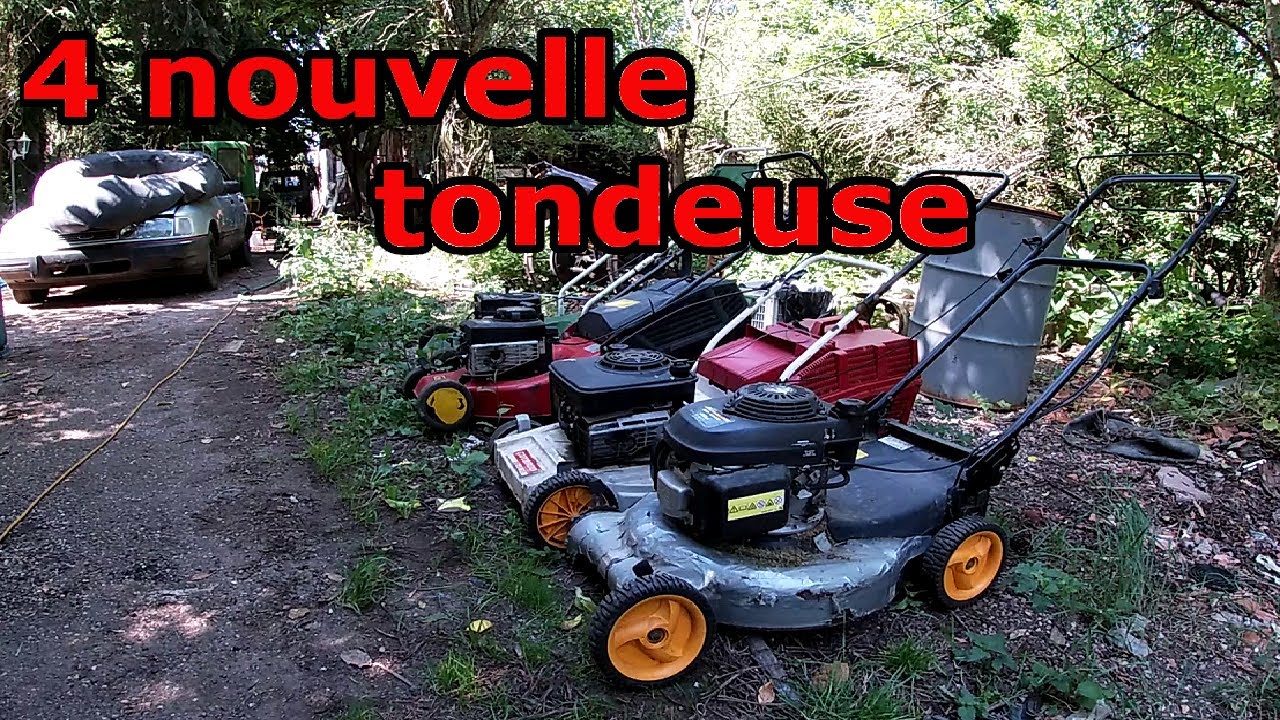 nouveaux lot de tondeuse!