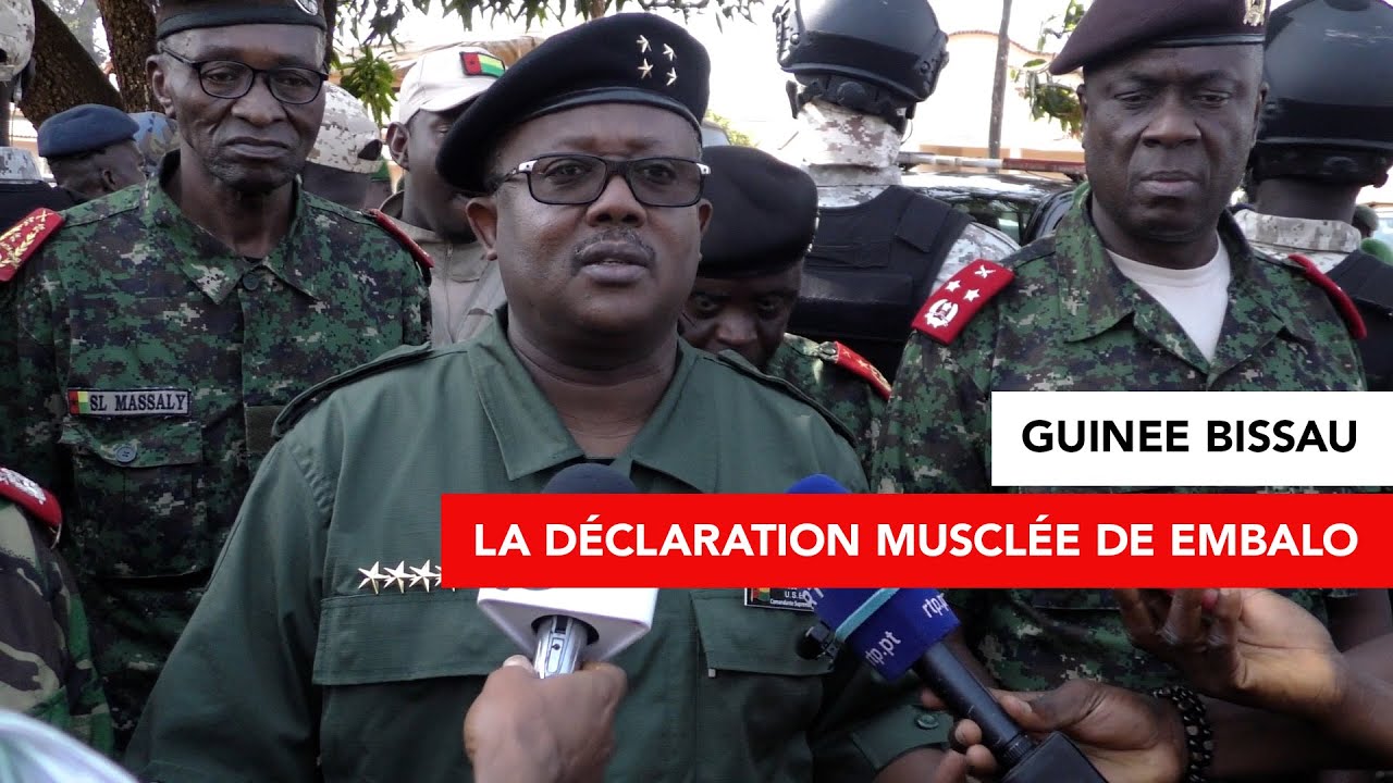 Guinée Bissau : la déclaration musclée de Embalo