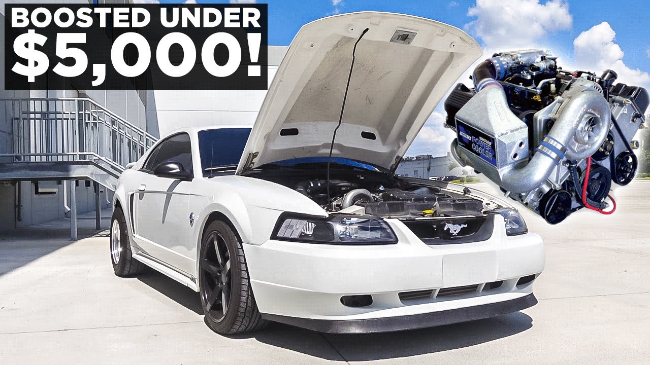 How to Boost a STOCK 1999-2004 4.6 2V Mustang GT For Under $5,000! (450-500HP)