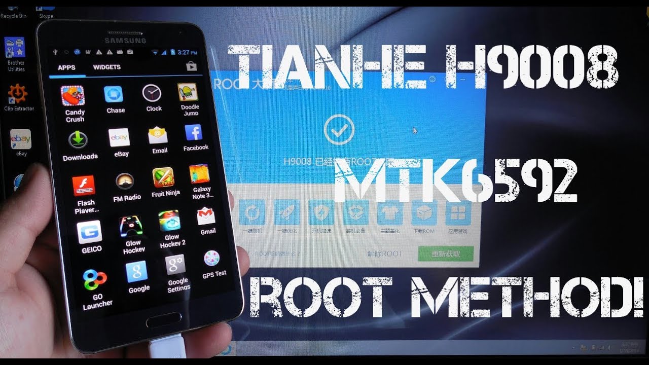 TIANHE H9008 MTK6592 1.7GHz Octa Core 2GB/16GB - How To Root!