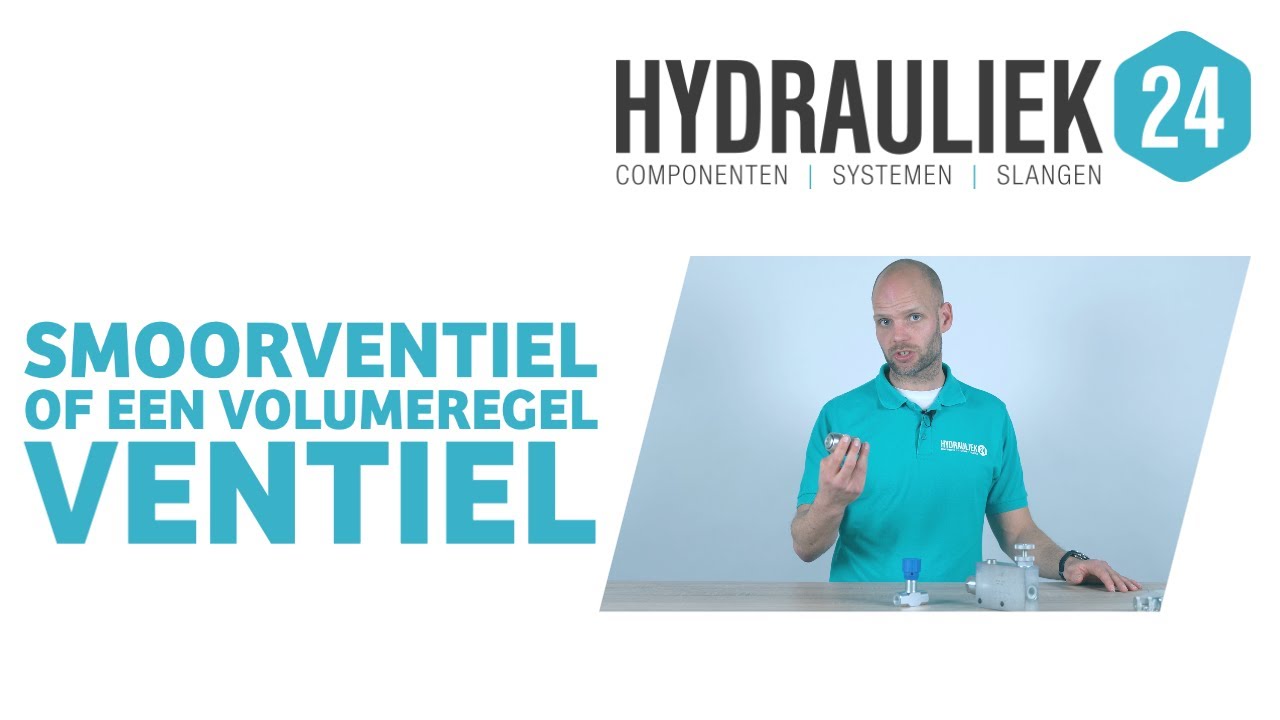 Wanneer gebruik je een smoorventiel of een volumeregelventiel? | Hydrauliek24
