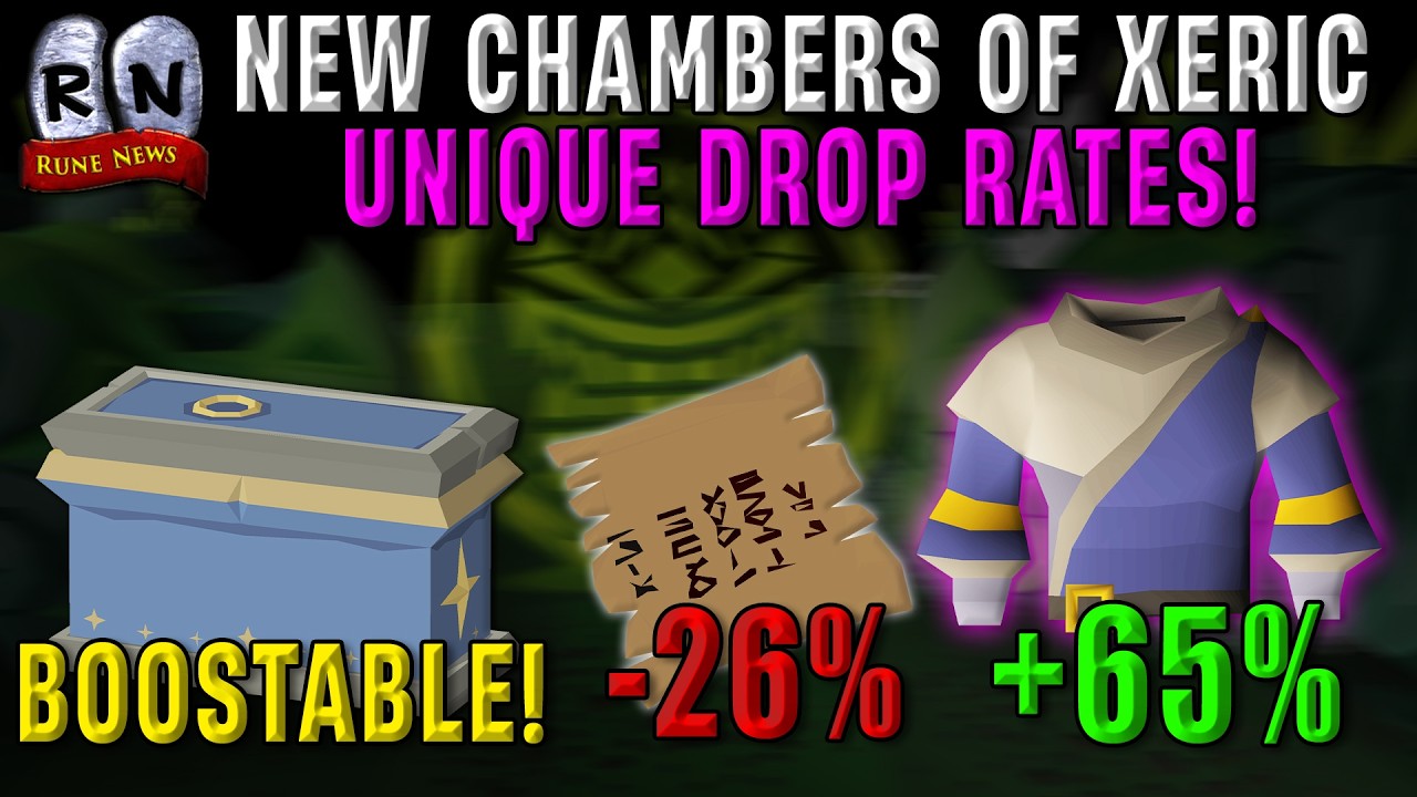 Jagex Made Everyone RICH in OSRS With These NEW Raid Drop Rate Changes!
