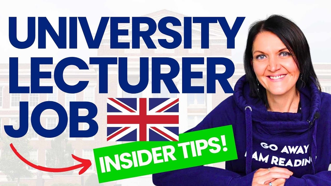 Lecturer jobs in UK - how to apply
