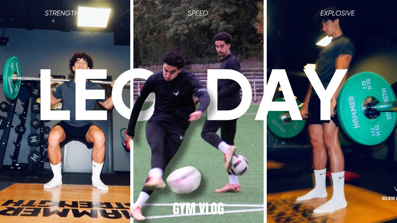 This Leg Day Session Changed My Speed on the Pitch Forever💥