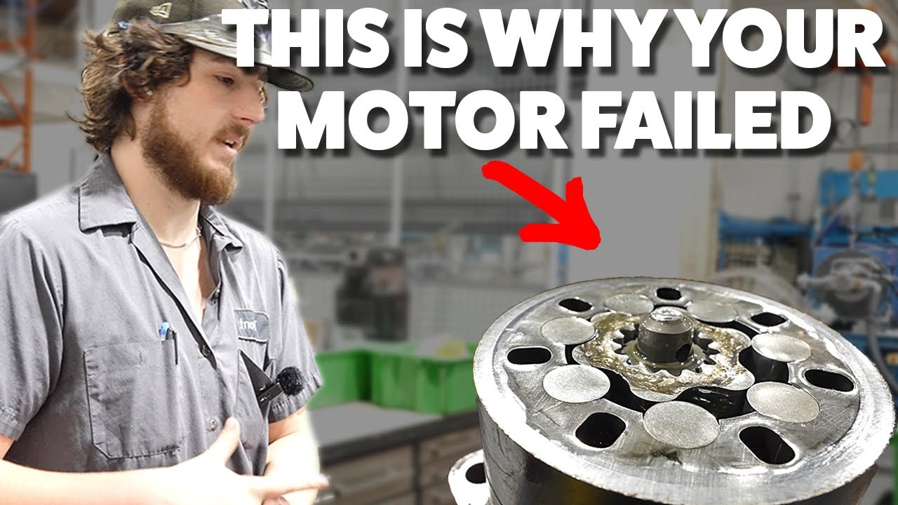 Disassembling a Seized Parker Torque Motor (Parker TG Series)