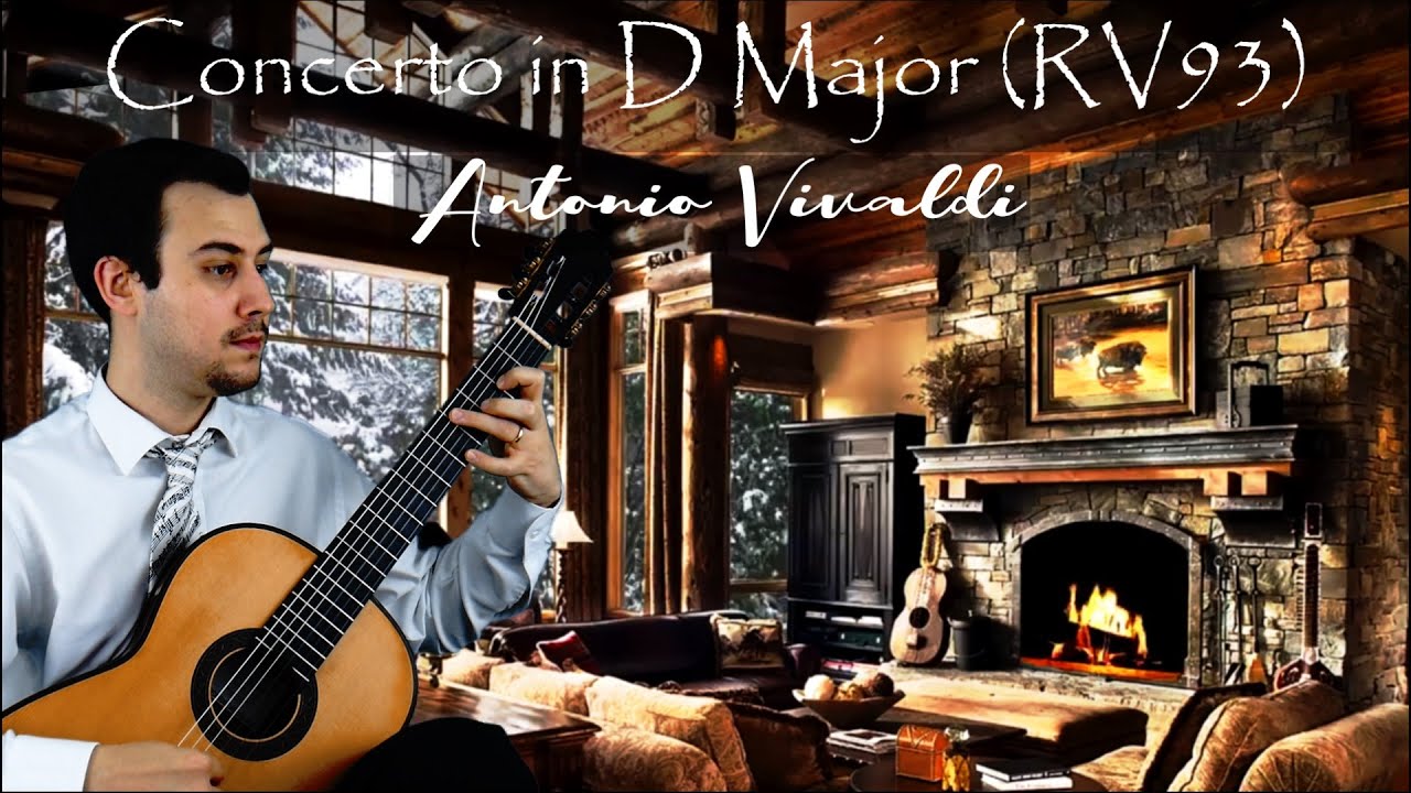 Emre Gokalp - Concerto in D (RV93)  for Guitar by Antonio Vivaldi