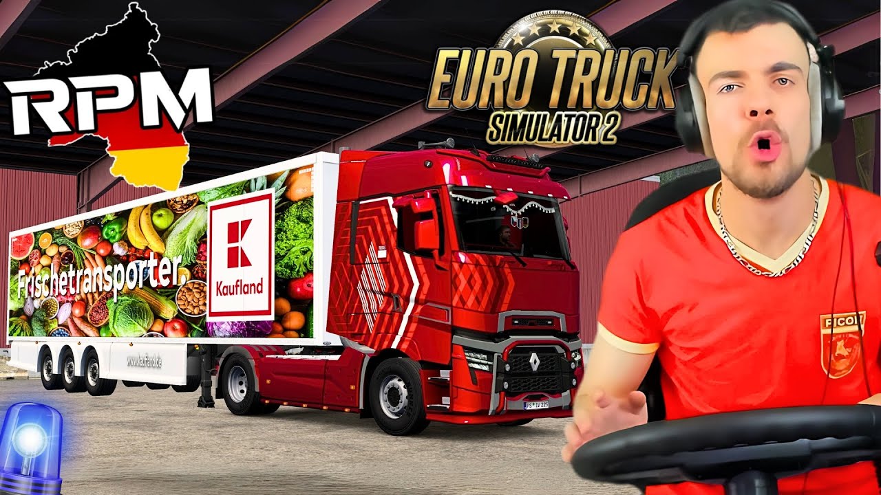 Grand Utopia en Allemagne ? ⚫🔴🟡 RPM : MAP ÉCHELLE 1:1 (Euro Truck Simulator 2) - Découverte #01