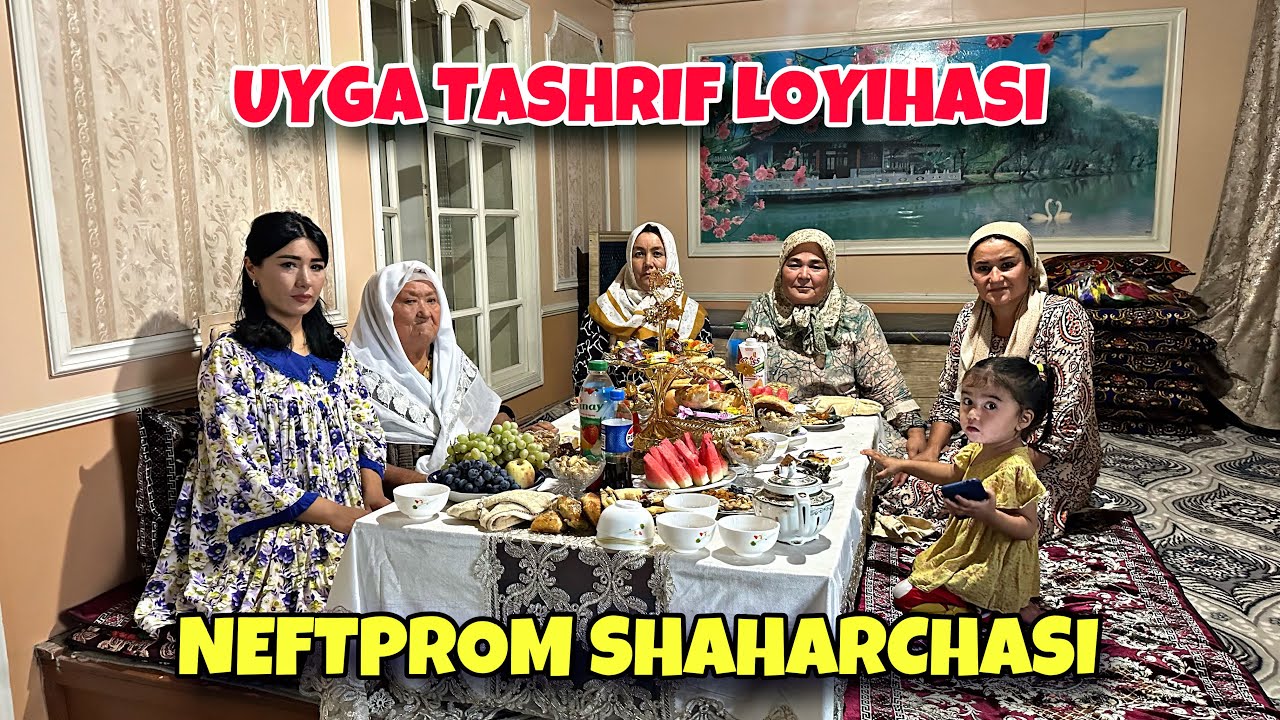 ANDIJON VILOYATI BULOQBOSHI TUMANI | UYGA TASHRIF LOYIHASI | NEFTPROM SHAHARCHASI